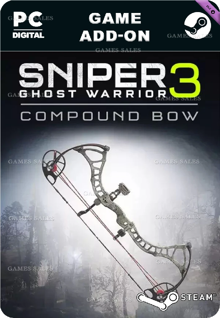 ✅💙SNIPER GHOST WARRIOR 3 - COMPOUND BOW💙STEAM GIFT🤖