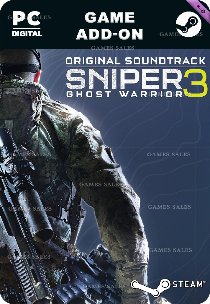 ✅💙SNIPER GHOST WARRIOR 3 ORIGINAL SOUNDTRACK💙STEAM