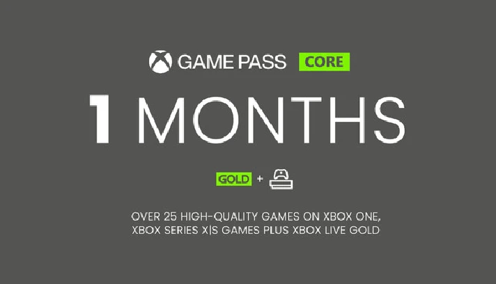 XBOX GAME PASS CORE 1 MONTH STACKABLE⚡GLOBAL🔑KEY🎮