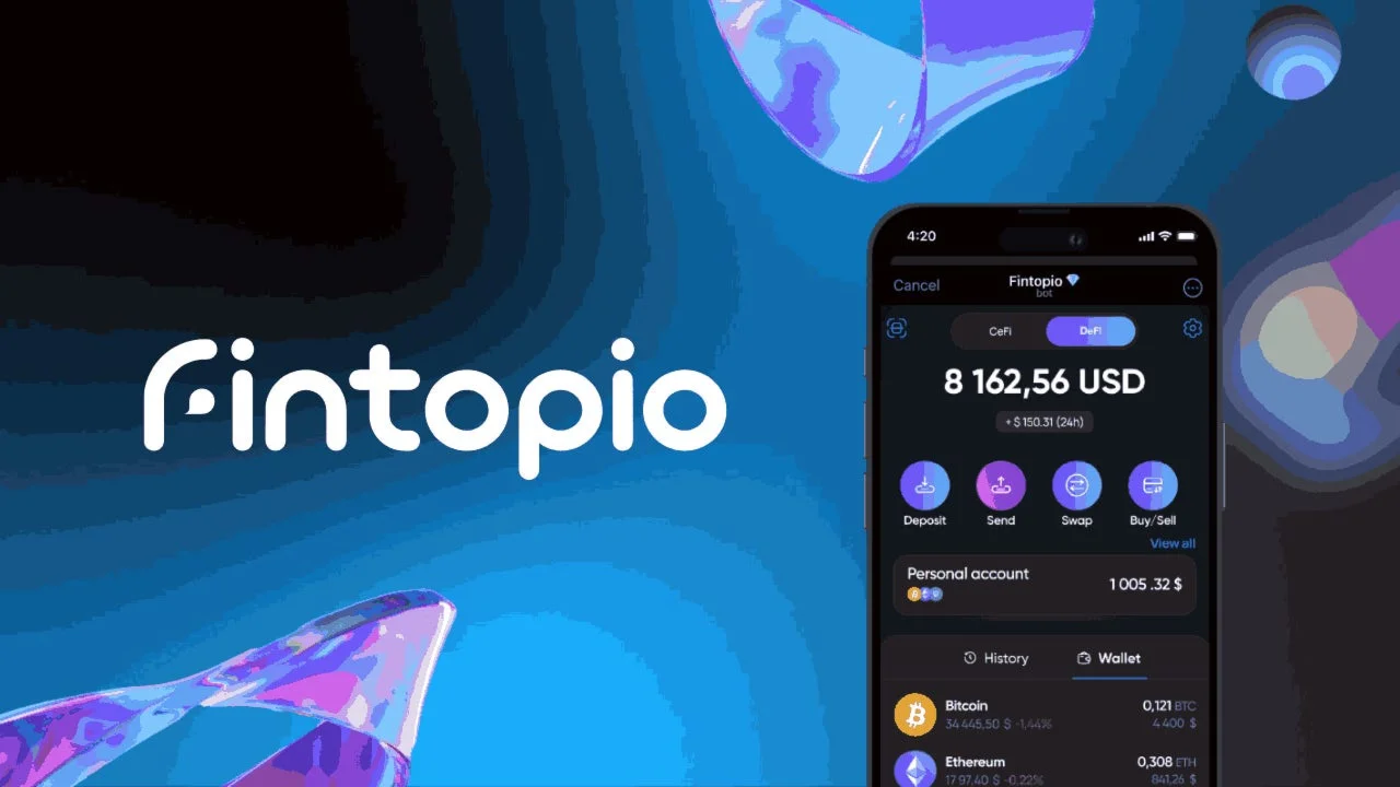 ????FINTOPIO ┃Активные рефералы – 33% от баланса!