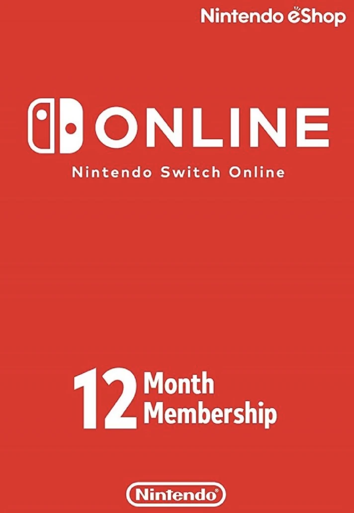 🟢Nintendo Switch Online🟢 12 Months Gift Card🇺🇸USA