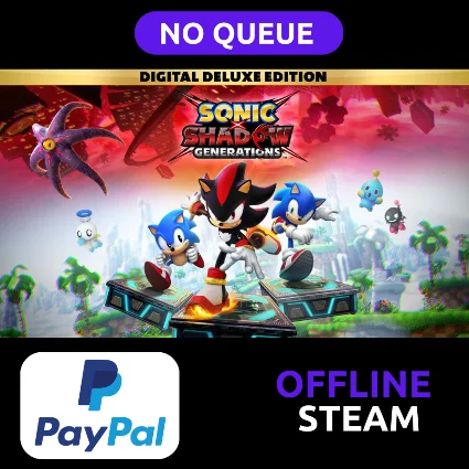 Sonic X Shadow Generations Deluxe | NO QUEUE | PAYPAL