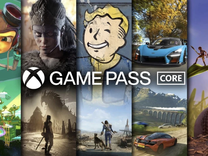 XBOX GAME PASS CORE - 1 MONTH ✅ (XBOX ONE, X|S) KEY 🔑