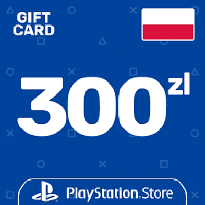 🎁 PSN Poland recharge card for 300 zl (PLN) 🔥