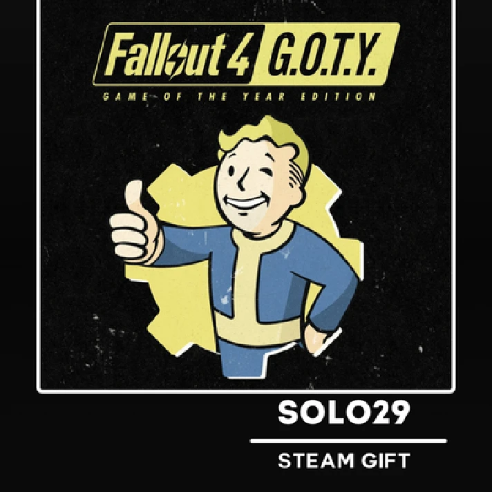 FALLOUT 4 GAME OF THE YEAR EDITION STEAM⚡AUTODELIVERY