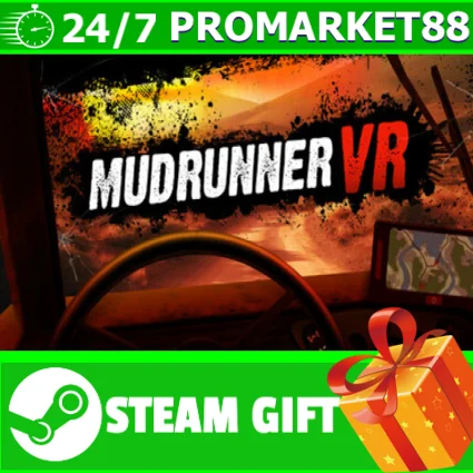 ⭐ ️ВСЕ СТРАНЫ+РОССИЯ ⭐ ️ MudRunner VR STEAM GIFT