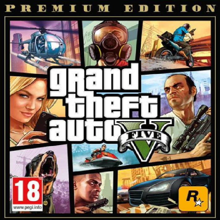 GTA 5 GRAND THEFT AUTO V PREMIUM ✅ROCKSTAR KEY/GLOBAL