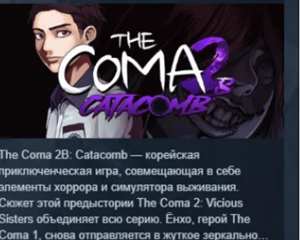 The Coma 2B: Catacomb 💎 АВТОДОСТАВКА STEAM РОССИЯ
