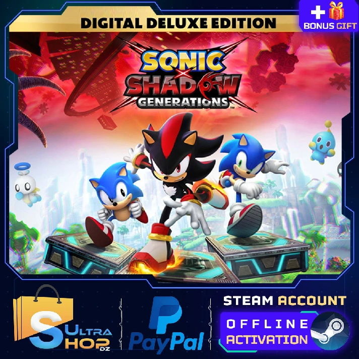 🚀Sonic X Shadow Generations Deluxe - Steam Offline