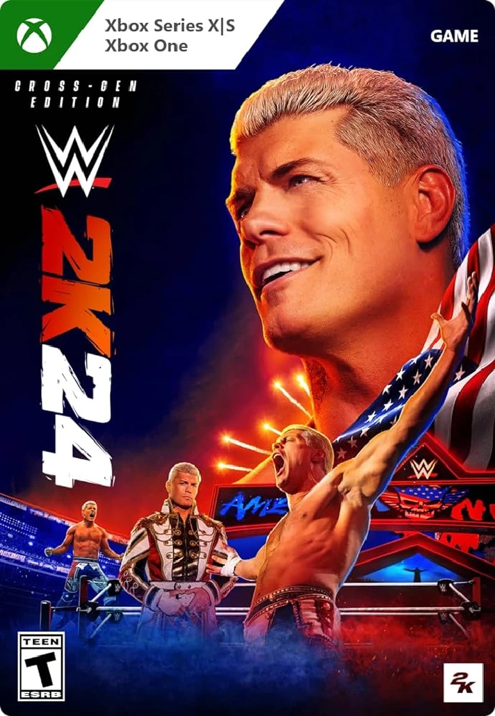 🎮WWE 2K24 Cross-Gen Digital Edition XBOX ONE/X|S🔑Key