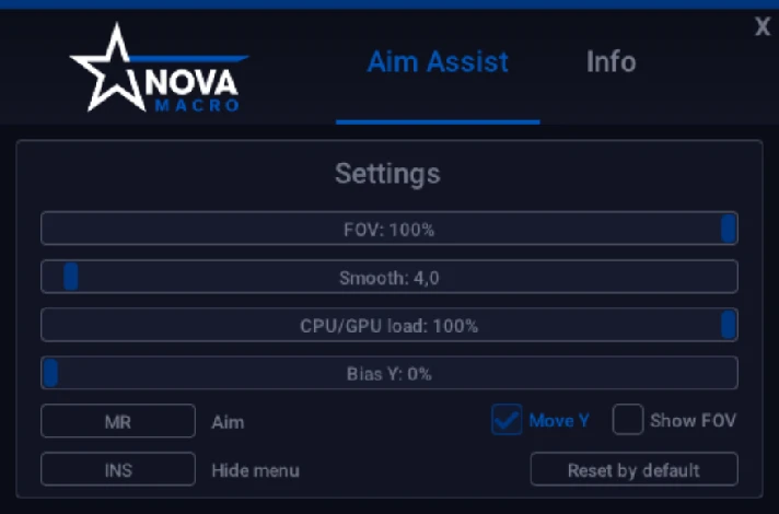[NovaMacro] CoD BO6 Aim Assist GLOBAL