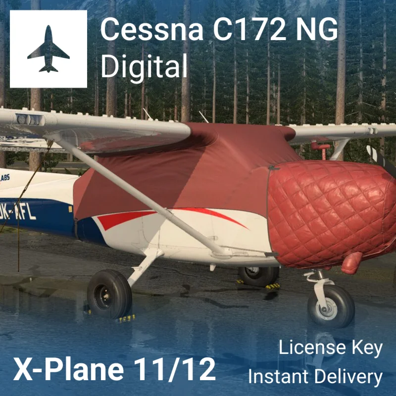 ️ Cessna 172 NG DIGITAL для X-Plane 12/11