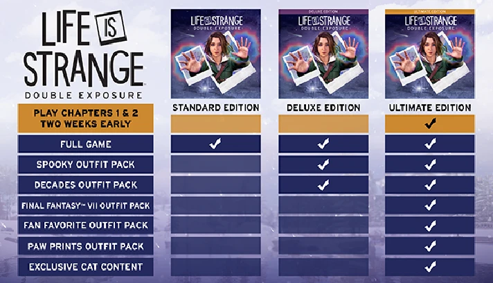 LIFE IS STRANGE: DOUBLE EXPOSURE ULTIMATE EDITION | DLC