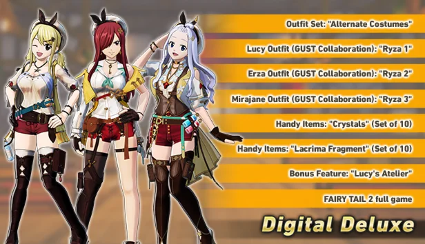 FAIRY TAIL 2 Digital Deluxe steam