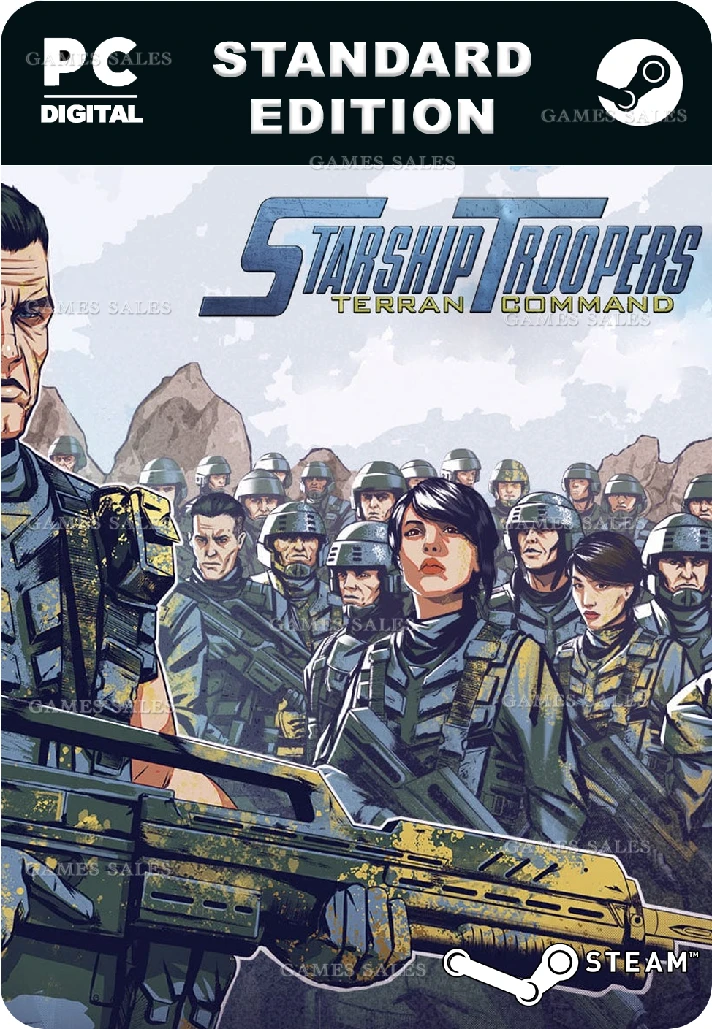 ✅💙STARSHIP TROOPERS: TERRAN COMMAND💙STEAM GIFT🤖AUTO