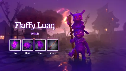 Witch It - Fluffy Luaq Skin Pack 💎 DLC STEAM РОССИЯ