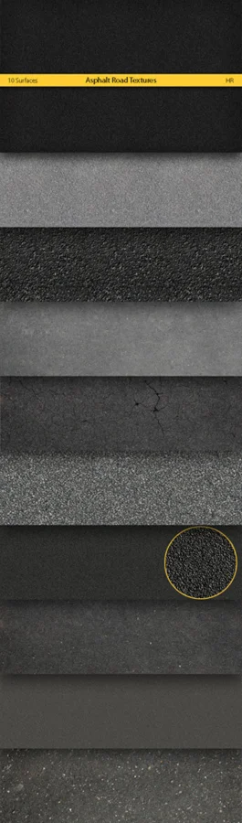 Asphalt Road Textures