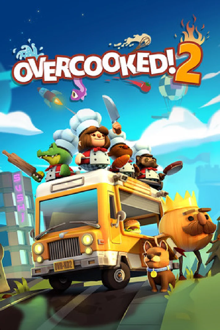 Overcooked! 2 / STEAM KEY / RU+CIS