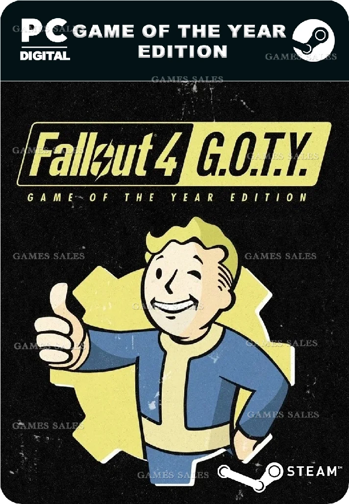 ✅💙FALLOUT 4: GAME OF THE YEAR EDITION💙STEAM GIFT🤖