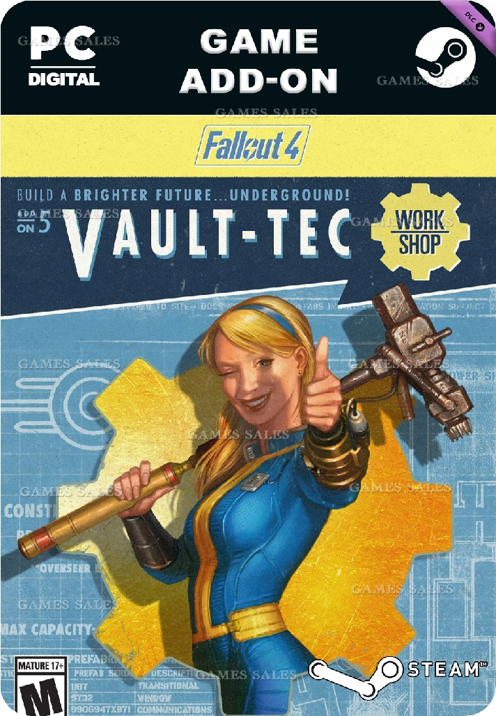 ✅💙FALLOUT 4 VAULT-TEC WORKSHOP💙STEAM GIFT🤖AUTO