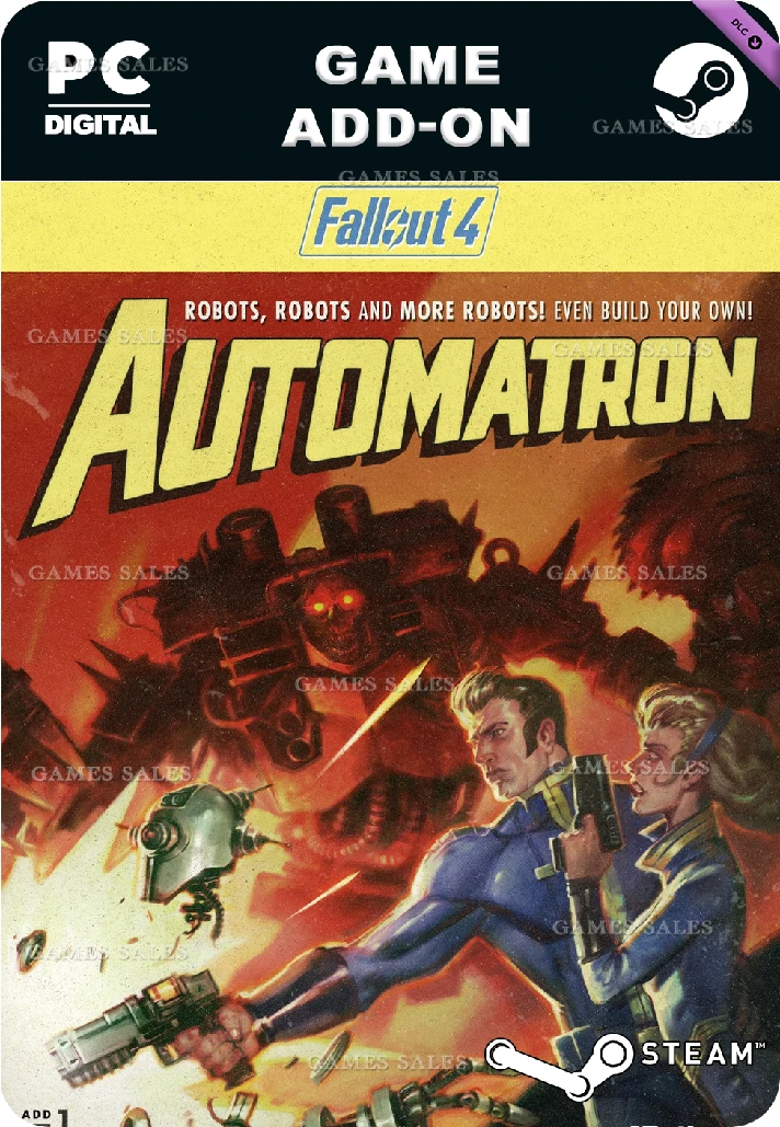 ✅💙FALLOUT 4 - AUTOMATRON💙STEAM GIFT🤖AUTODELIVERY🤖