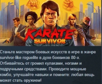 Karate Survivor АВТОДОСТАВКА STEAM РОССИЯ
