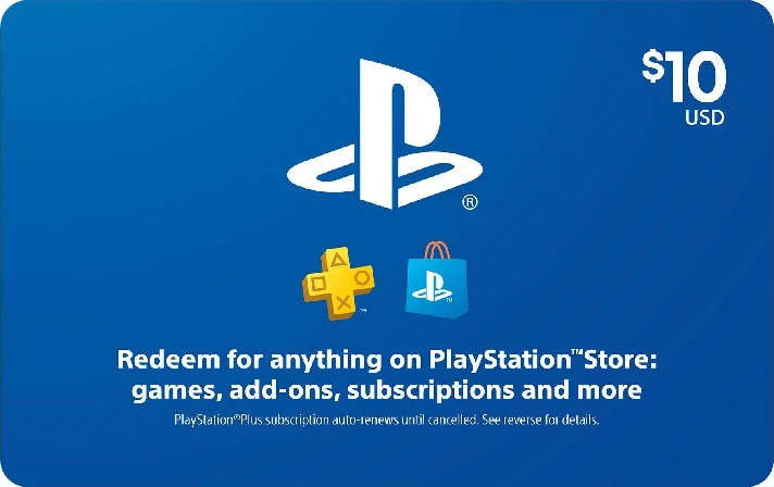 PlayStation Network (PSN) 10$ 🎮 (USA) - Fast & Secure