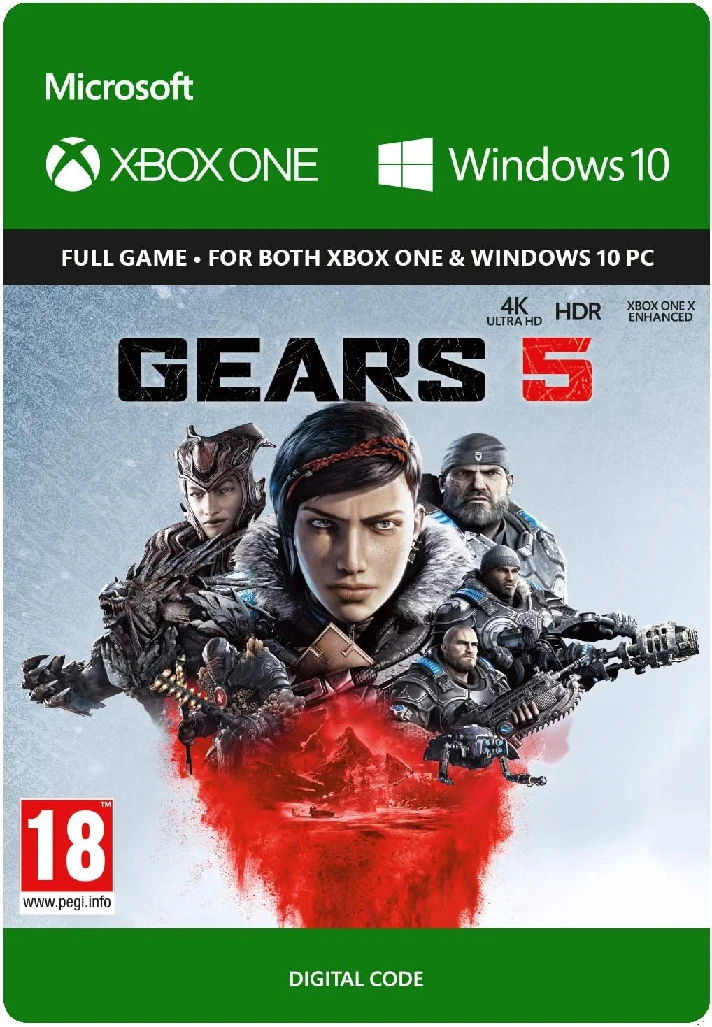 Gears 5 XBOX ONE / XBOX SERIES X|S / PC WINDOWS Code 🔑