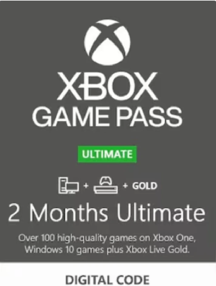 🧡XBOX GAME PASS Ultimate 2 MONTHS TRIAL  USA🔑