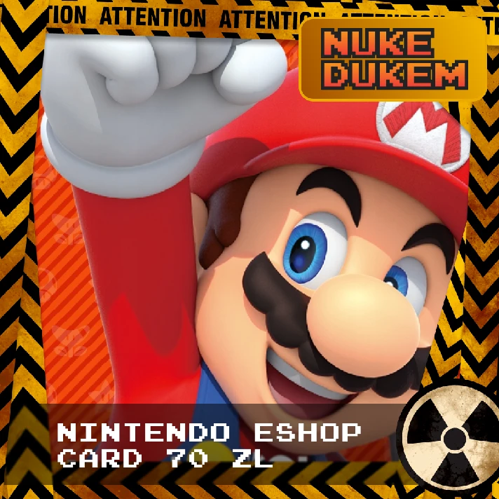 POLAND 💎 Nintendo eShop CARD 70 ZL 💸