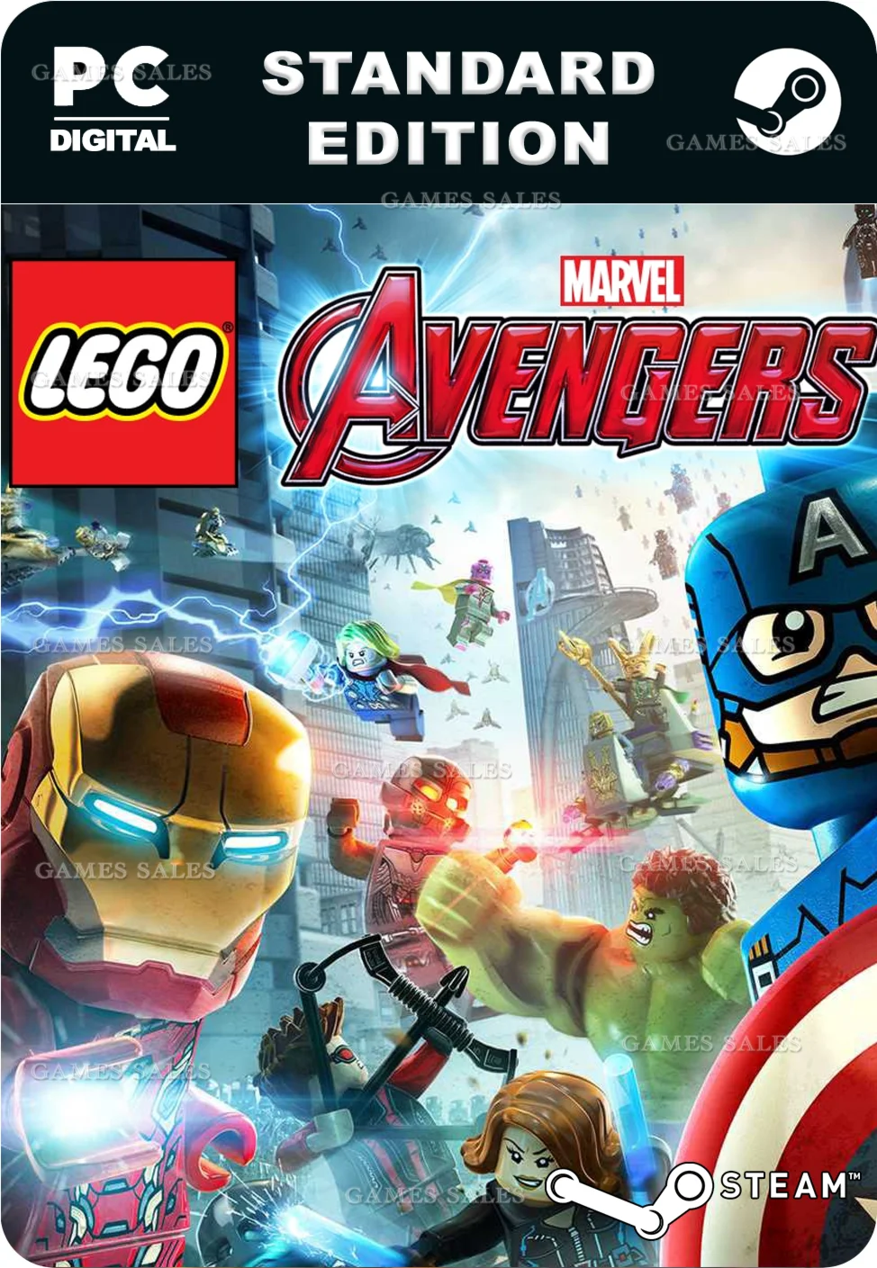 LEGO® MARVEL\'S AVENGERSSTEAM GIFT????АВТОДОСТАВКА????