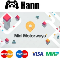Mini Motorways STEAM Гарантия +ПРОМОКОД