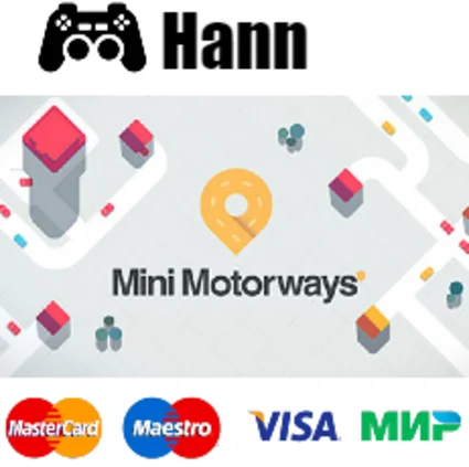 Mini Motorways STEAM ✅ Гарантия +ПРОМОКОД