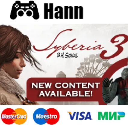 Syberia 3 STEAM ✅ Гарантия +ПРОМОКОД