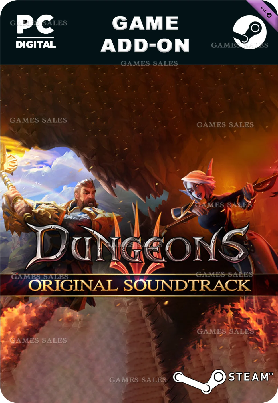 DUNGEONS 3 - ORIGINAL SOUNDTRACKSTEAM GIFT????АВТО