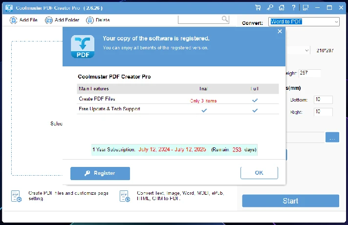 🧊 Coolmuster PDF Creator Pro 📋 1 Year Account 🚀