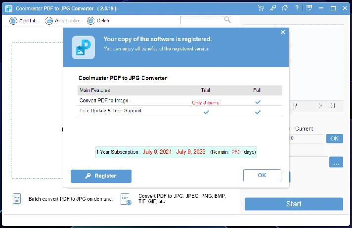 🧊 Coolmuster PDF to JPG Converter 📋 1 Year Account 🚀