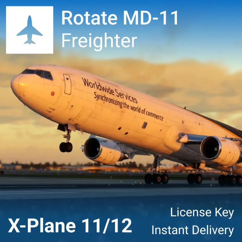 ️ Rotate MD-11 Freighter (XP 11/12) | Лицензия + БОНУС