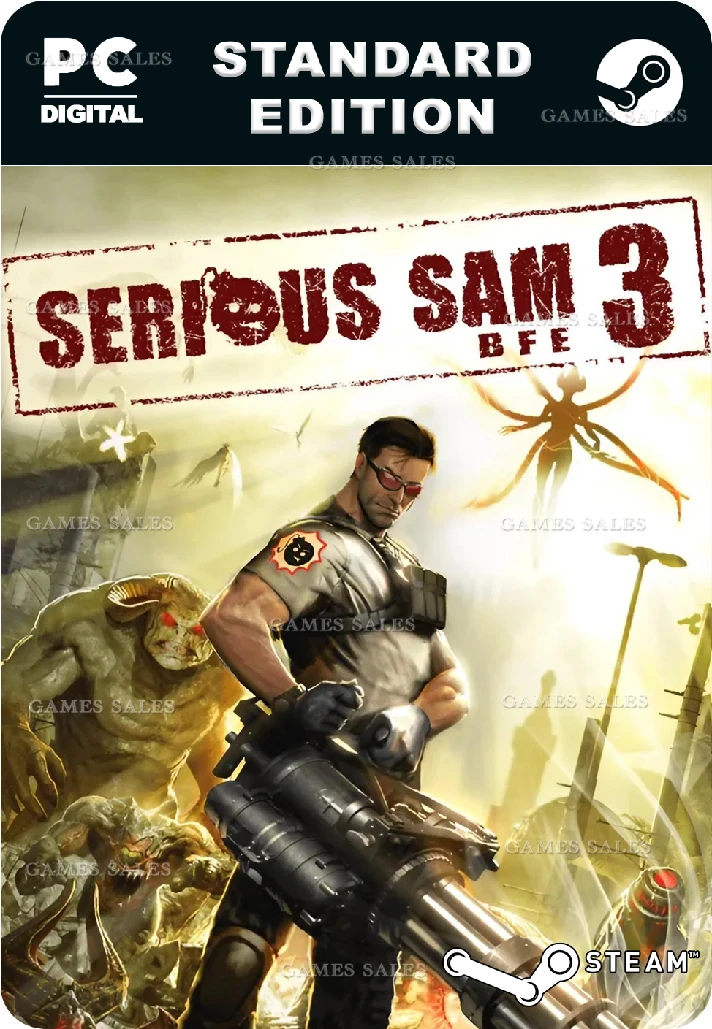 ✅💙SERIOUS SAM 3: BFE💙STEAM GIFT🤖AUTODELIVERY🤖