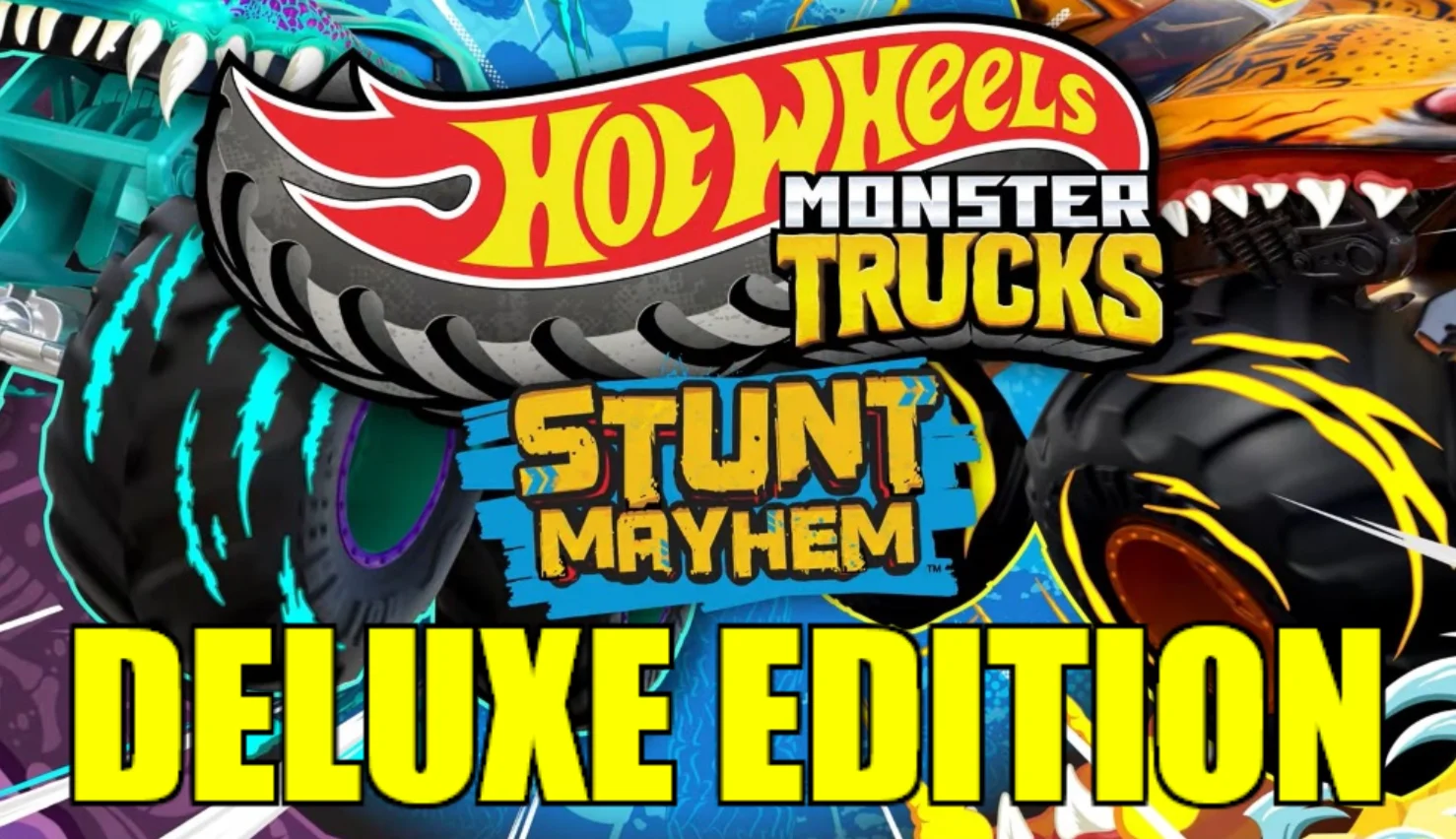 HOT WHEELS MONSTER TRUCKS: STUNT MAYHEM・DELUXE・на 90 дн