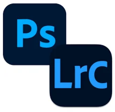 Adobe Photoshop + Lightroom 1 устройство 1 месяц