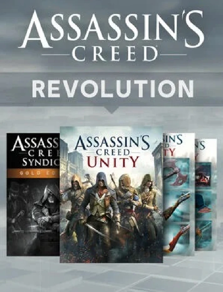 Assassin´s Creed Modern Revolutions Pac (2 Parts games)