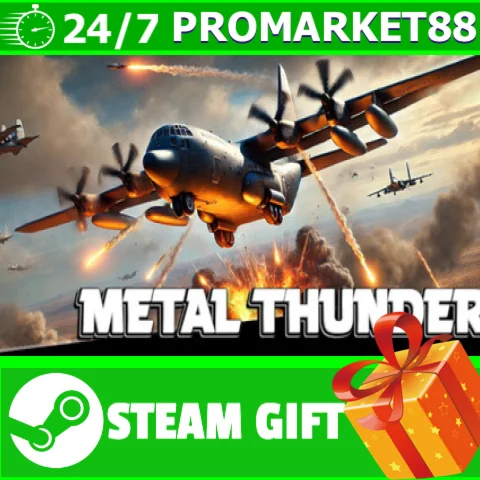 ⭐️ВСЕ СТРАНЫ+РОССИЯ⭐️ Metal Thunder STEAM GIFT