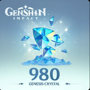 Genshin Impact: 980 Crystals  PS4/PS5 TR