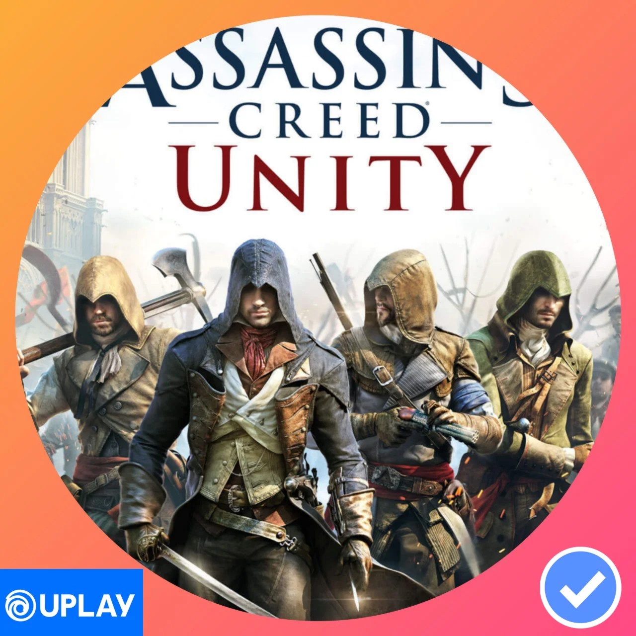 (Uplay) Assassin's Creed Unity аккаунт+Смена почты