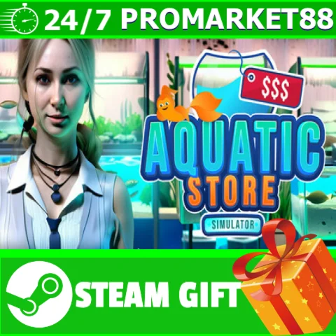 ⭐️ВСЕ СТРАНЫ+РОССИЯ⭐️ Aquatic Store Simulator STEAM