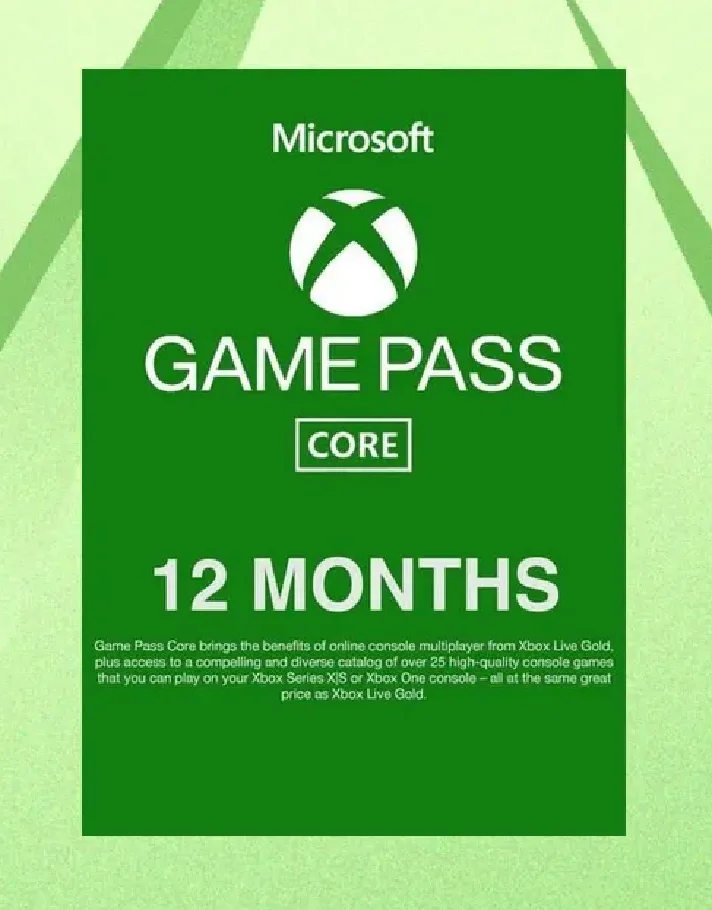 Xbox Game Pass Core 12