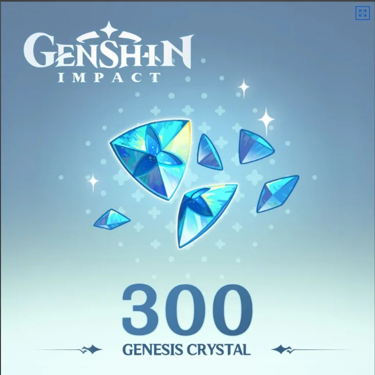 Genshin Impact Кристаллы 300 + (30) ШТУК