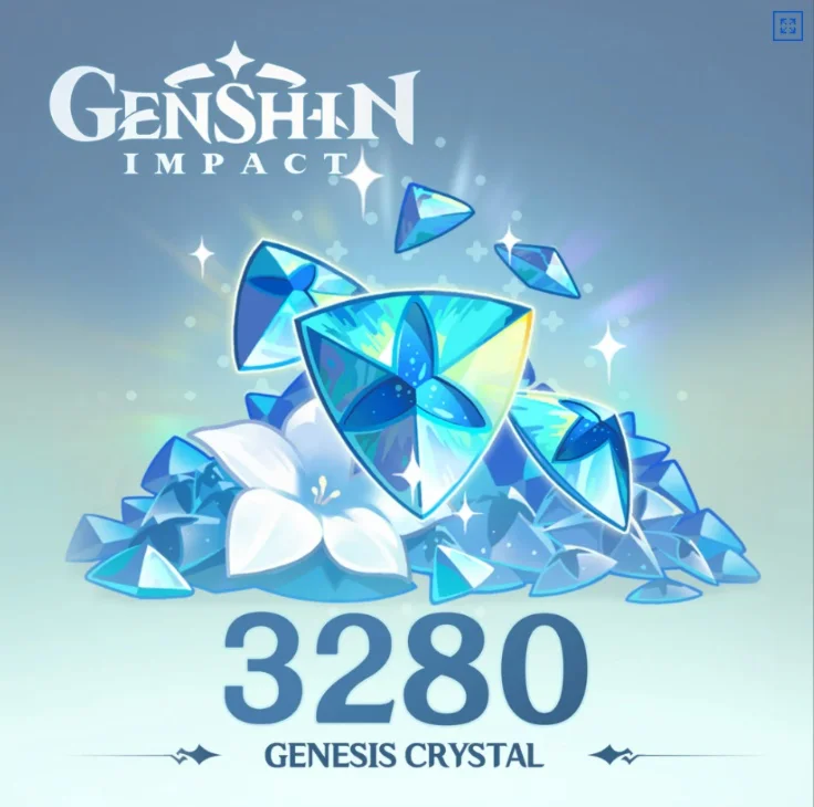 Genshin Impact Кристаллы 3280+ (600) ШТУК