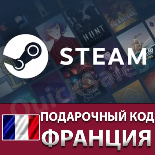 AUTO️STEAMФранция EUROКОД ПОПОЛНЕНИЯСТИМ КАРТА